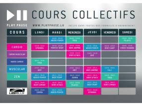 Cours collectifs