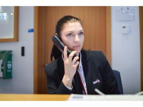 Reception desk