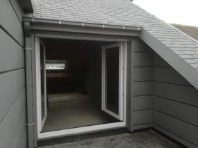 Toiture en zinc à joint debout