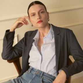 SOMEDAY STRIPED SHIRT